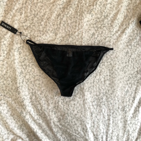 Lounge Bold Mesh Bra and Panties Set - Picture 6 of 6